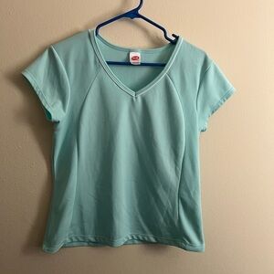 Women’s Avia Blue and White Active Top